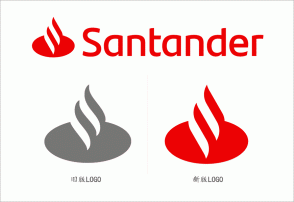 西班牙Santander銀行LOGO設計，改善用戶